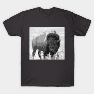 Wild Buffalo - American Bison T-Shirt
